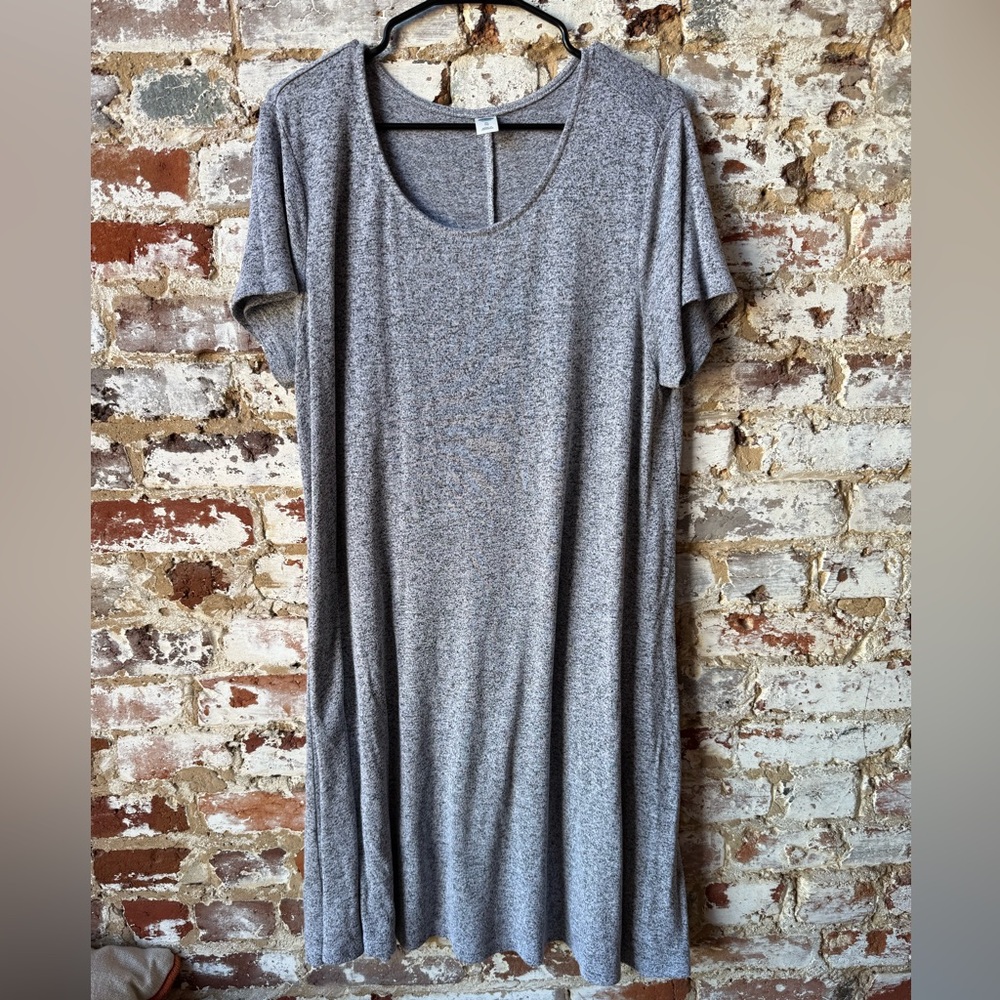 Old Navy Heather Gray Women's Tunic Top/Dress